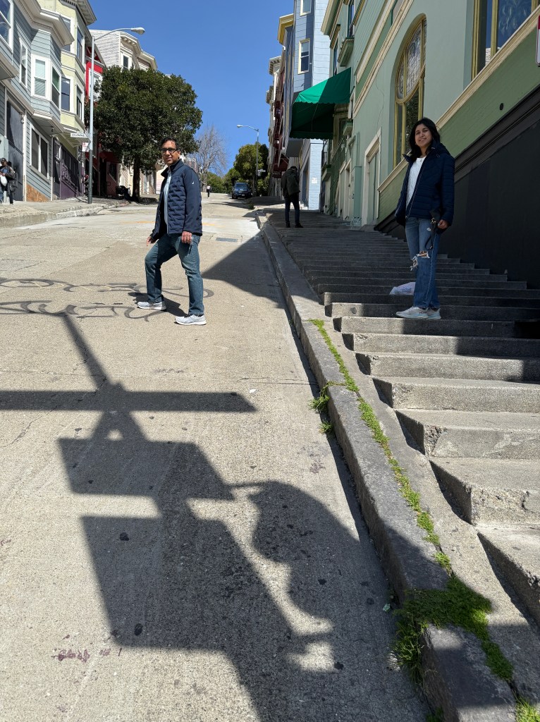 Uphill streets of SF!